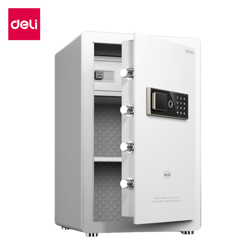 ตู้เซฟนิรภัย DELI AE802-WH-01 สีขาว